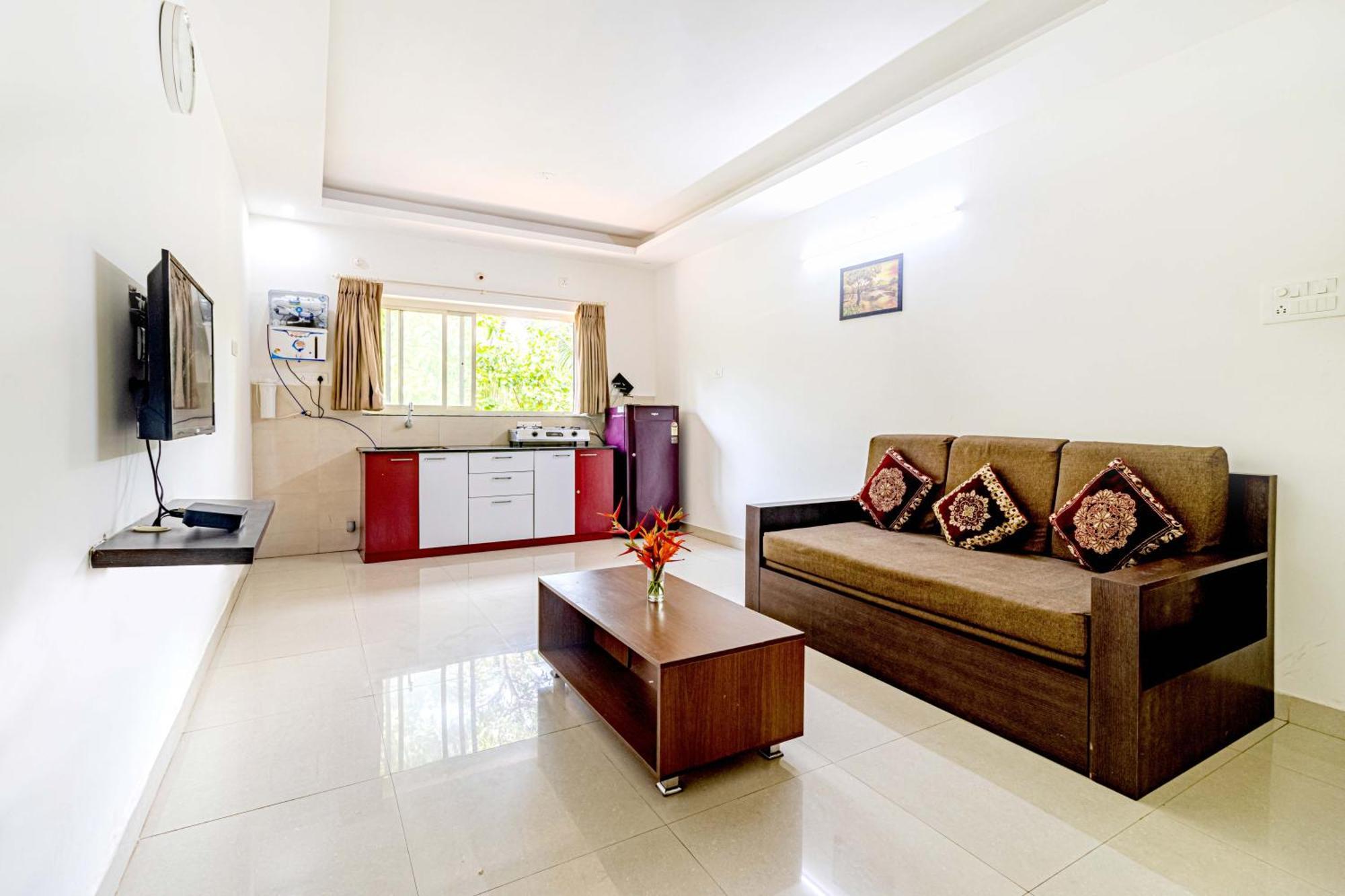 4Bhk Sparkling Apartment Near Beach Pool & Bar 2Bhkx2 Vagator Quarto foto