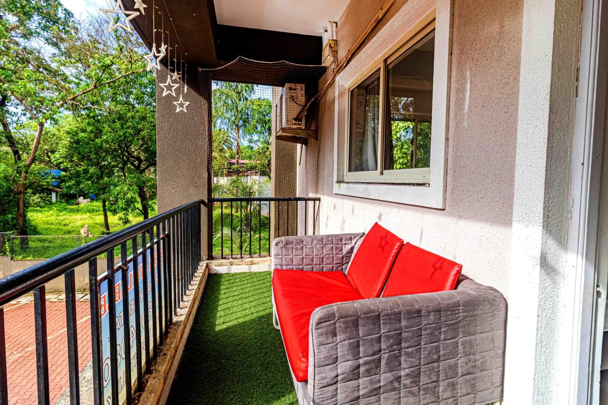 4Bhk Sparkling Apartment Near Beach Pool & Bar 2Bhkx2 Vagator Quarto foto