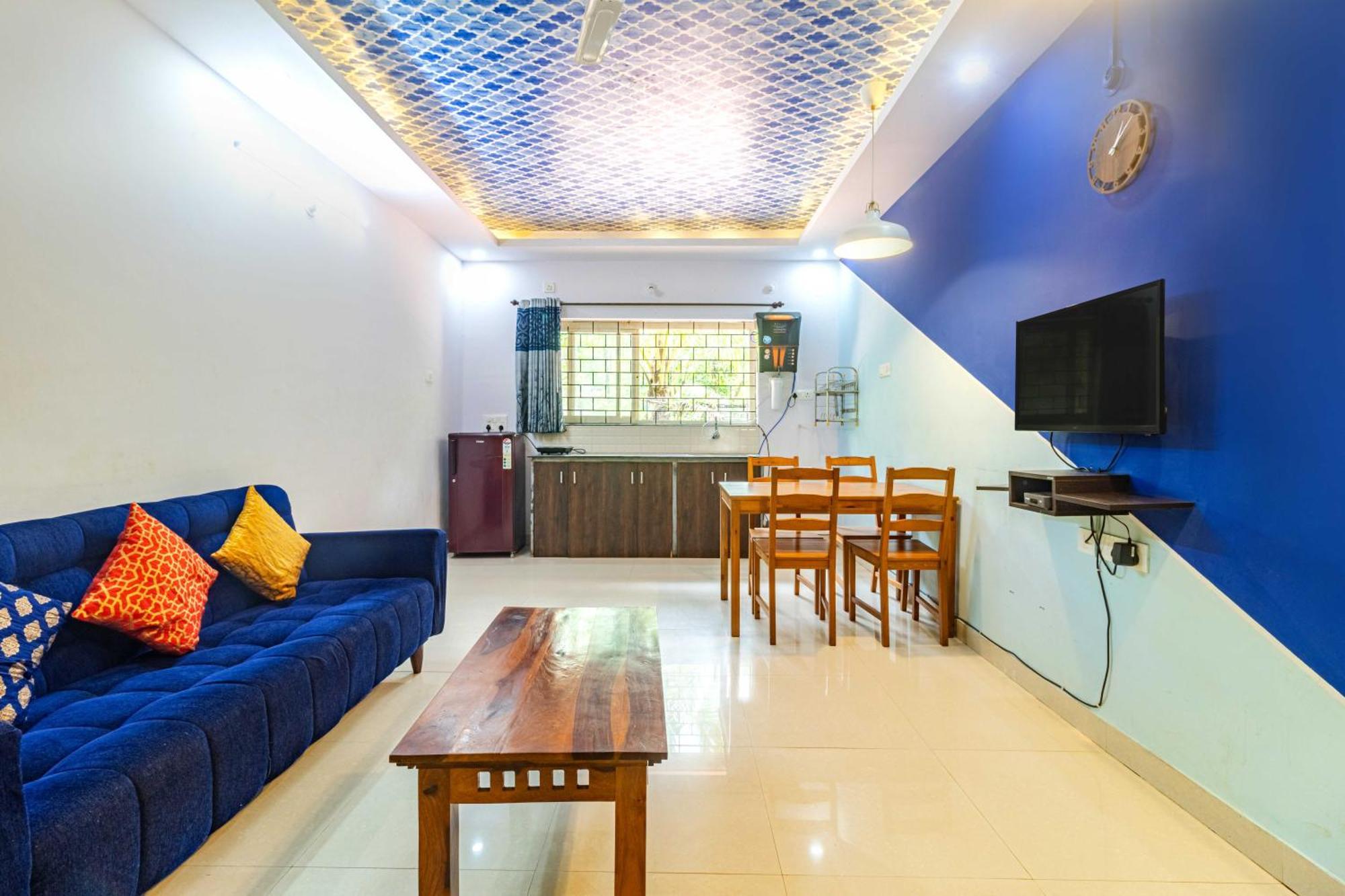 4Bhk Sparkling Apartment Near Beach Pool & Bar 2Bhkx2 Vagator Quarto foto