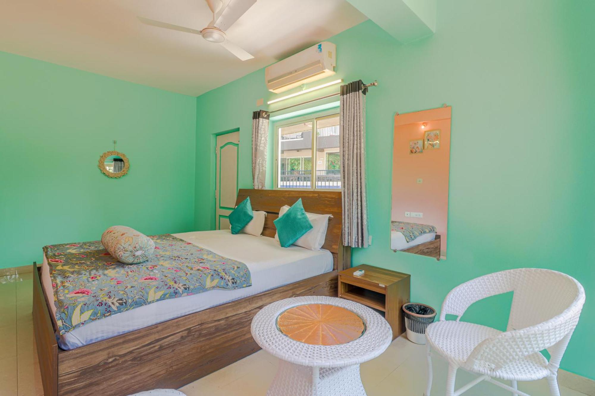 4Bhk Sparkling Apartment Near Beach Pool & Bar 2Bhkx2 Vagator Quarto foto