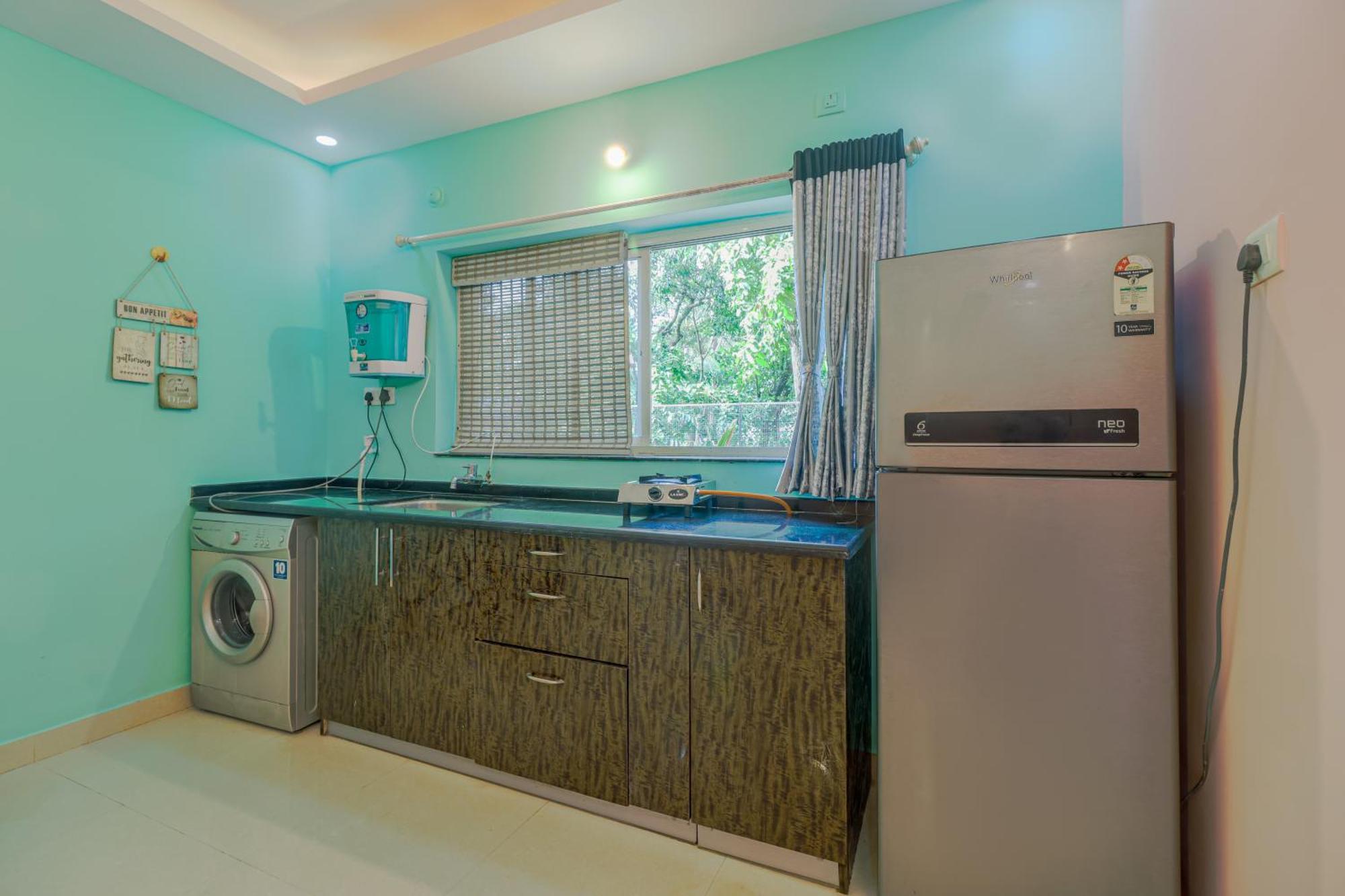 4Bhk Sparkling Apartment Near Beach Pool & Bar 2Bhkx2 Vagator Quarto foto