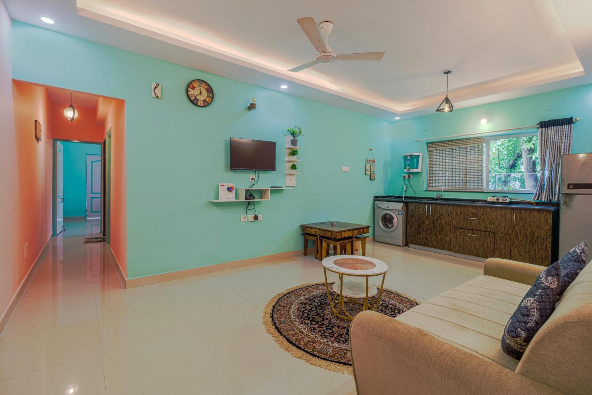 4Bhk Sparkling Apartment Near Beach Pool & Bar 2Bhkx2 Vagator Exterior foto